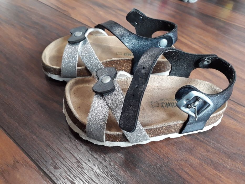 Sandałki Lamino stan bdb, skórzane