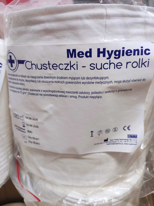Med Hygienic Suche chusteczki w rolce 300 sztuk