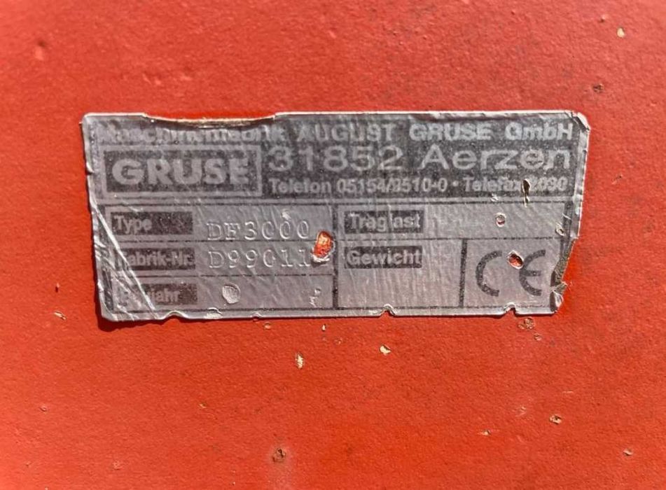 Фреза гребенева grimme  gruse gf 3000