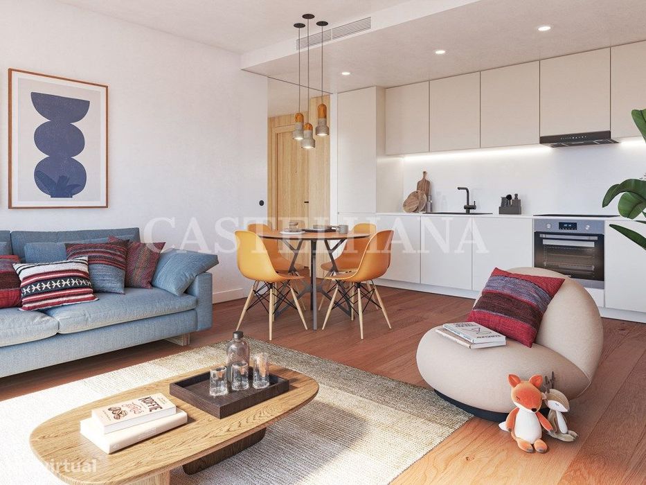 Apartamento T1 inserido no novo empreendimento na Alameda das Antas