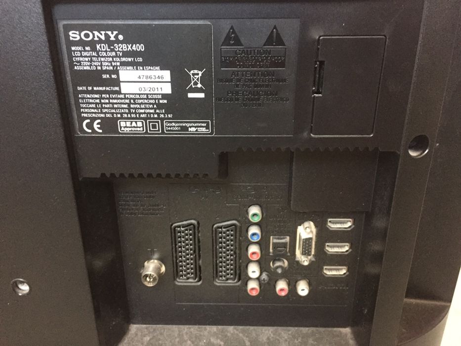 Tv Sony Bravia sem comando