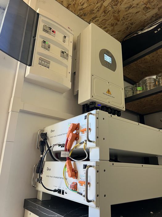 Монтаж та підключення дбж та акб інверторів EcoFlow СЕС генераторів