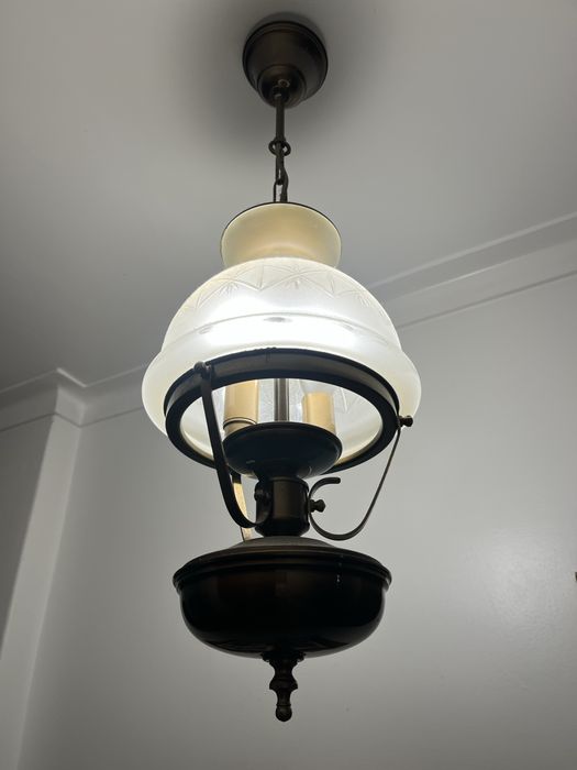 Vintage chandeliers as new