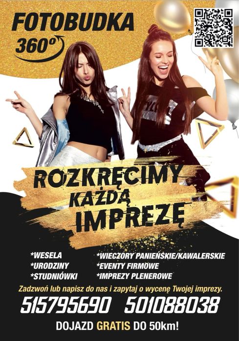 Fotobudka 360 | 300zł| Cały Śląsk| wynajem| Sosnowiec | Okolice