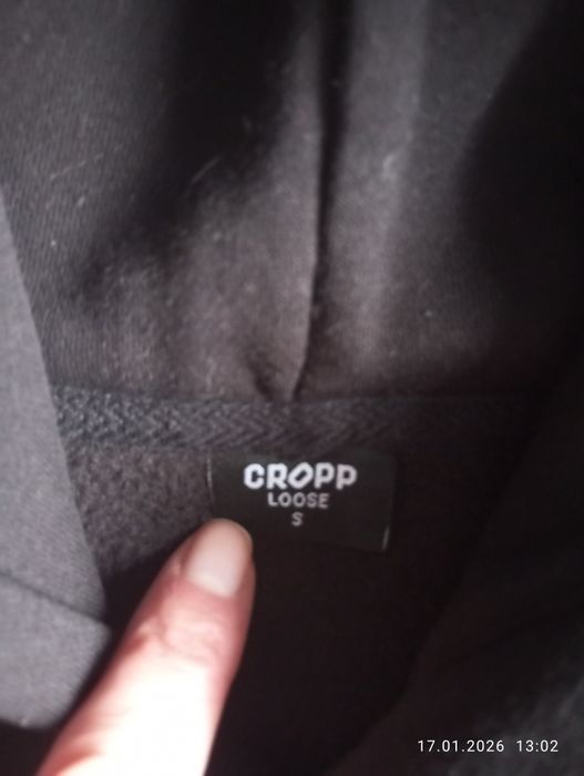 Bluza czarna Cropp s