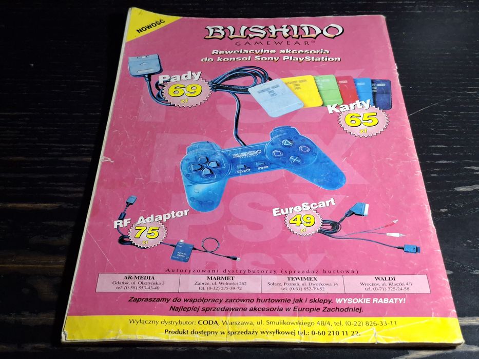 Czasopismo NEO Plus numer 1 rok 1998 z PLAKATEM
