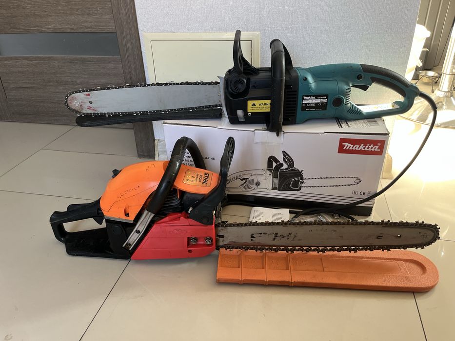 Продам дві ланцюгові пилки( MAKITA)та (STIHL)