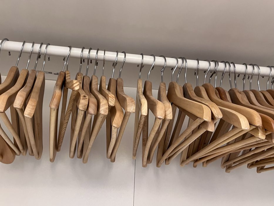 Cabides de madeira - novos