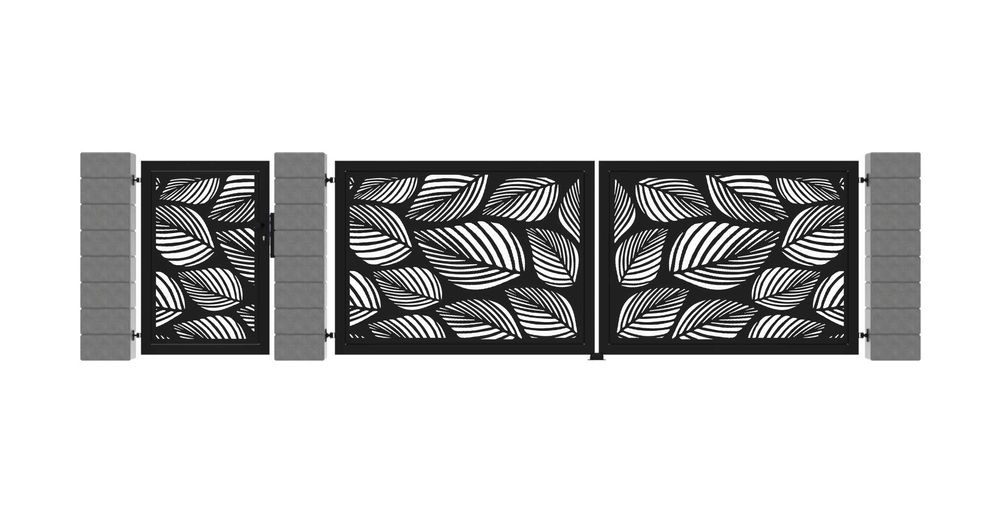 brama-dwuskrzyd-owa-furtka-panel-aluminium-cnc-laser-4m-5m-na-wymiar