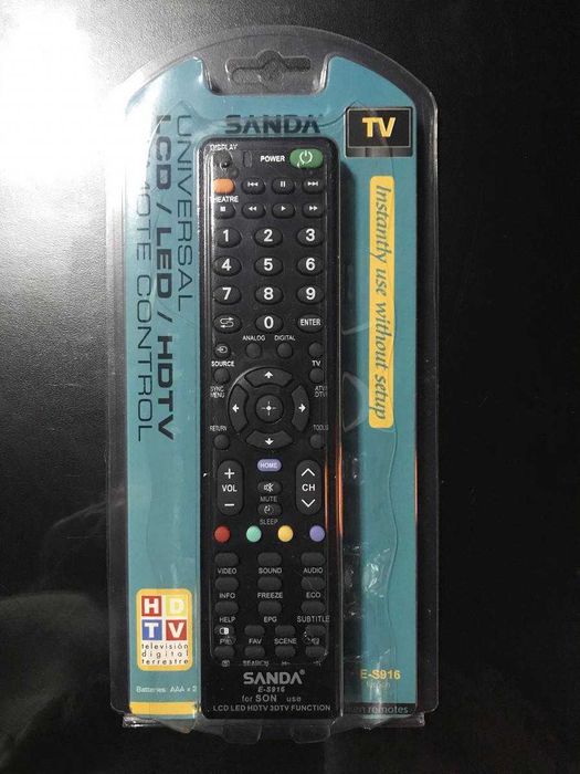 Comando Universal para Televisão SONY - Novo