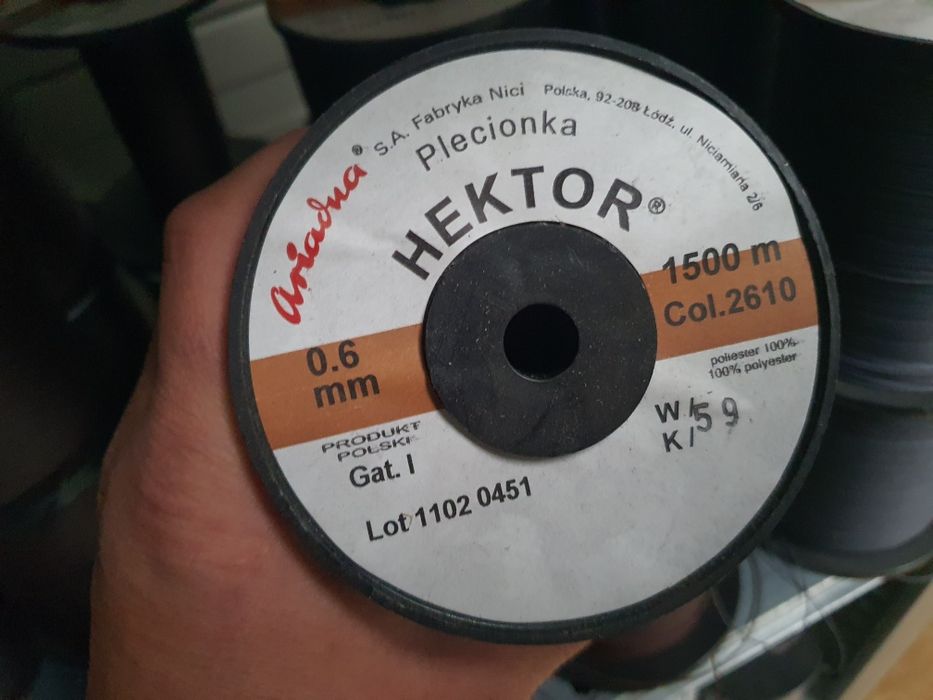 Nici szwalnicze Hektor Tytan 50% ceny