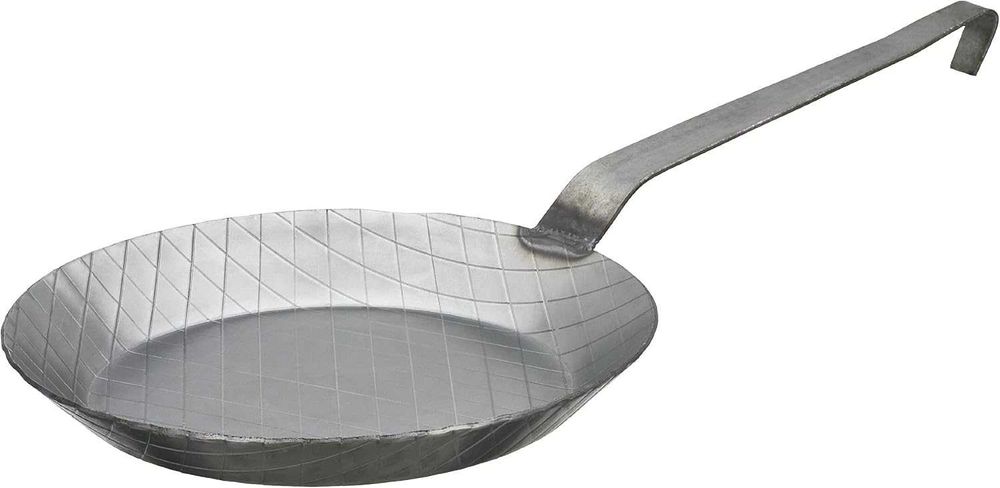 Patelnia tradycyjna Ciężka żeliwna GSW 24 cm do wszystkich kuchni