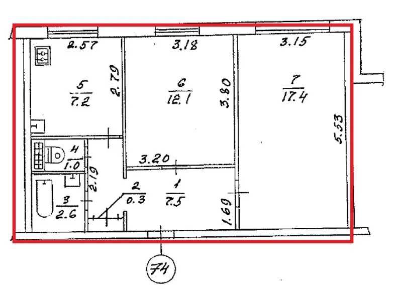 ОРЕНДА – група приміщень 1 поверху, площею 48,10 кв.м. м. Рівне