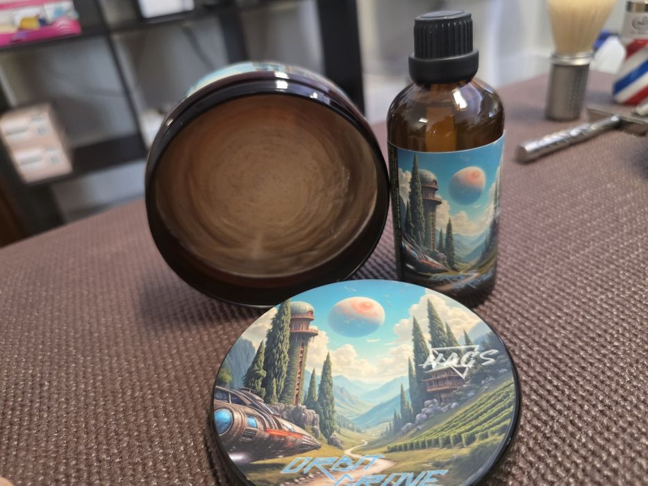 Set Barbear HAGS - Orbit Groove Beer Base (Inspirado em Jo Malone)