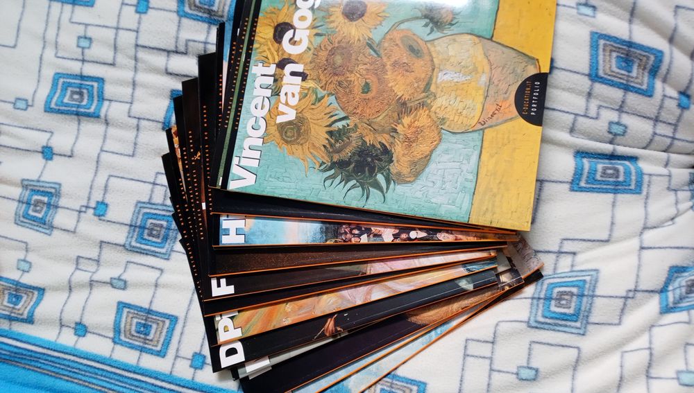 Grandes pintores do mundo coleção completa arte da vinci van gogh