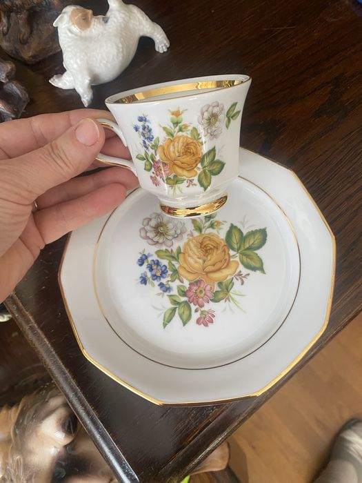 Antyk porcelana Winterling 3 szt