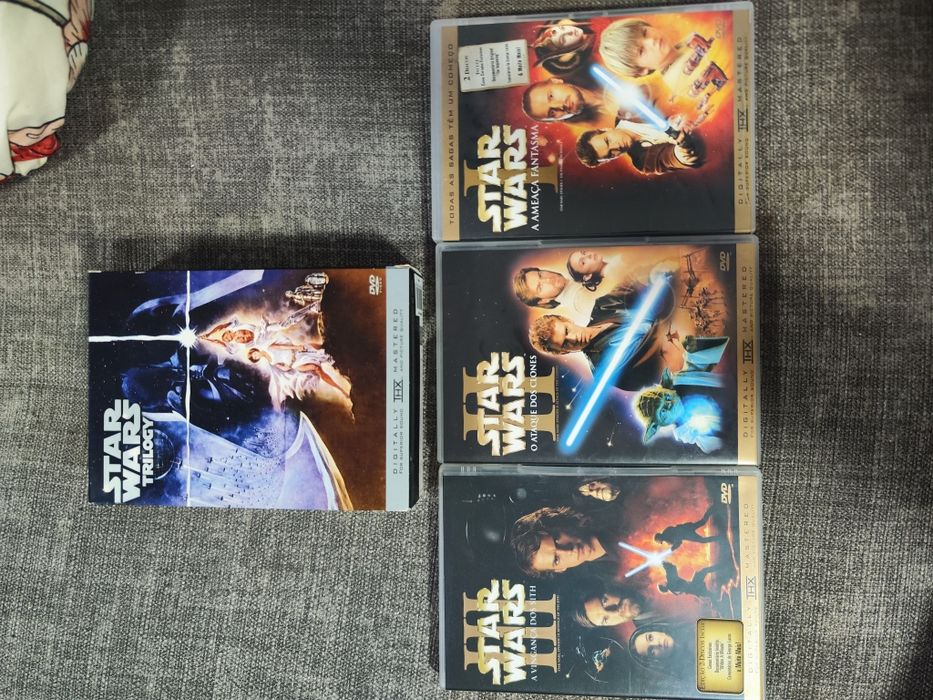 Star wars dvd coleção