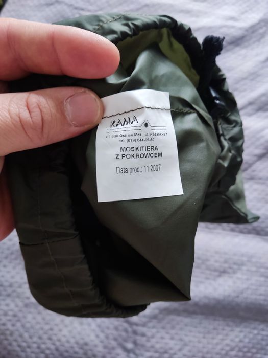 Moskitiery wojskowe 2szt rozm 3,20 x 6,40