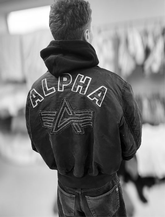 Alpha Industries Vintage CWU 45 BIG LOGO: 16 999 грн. - Бомберы