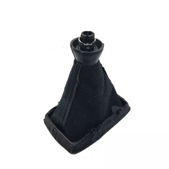 Moca manete de velocidades Audi A4 B6 e B7 nova com fole ( PELE)