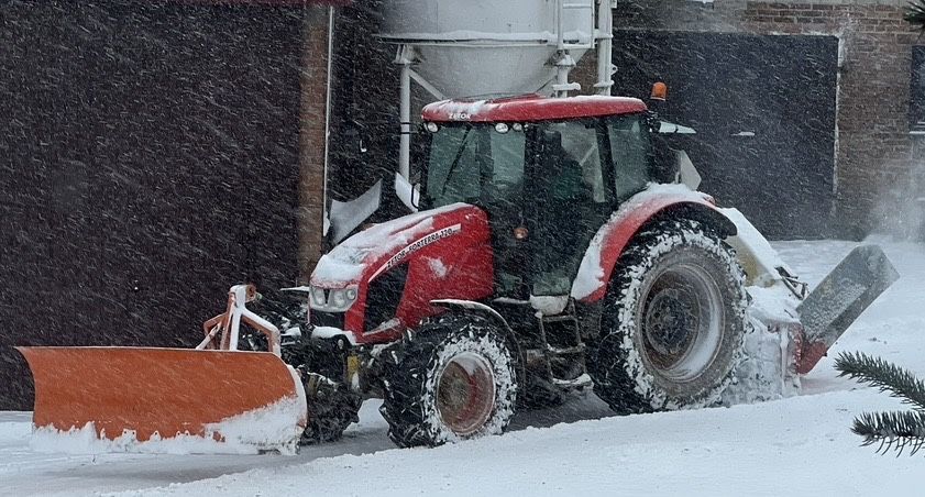 Odśnieżanie- Dąbrowica/ Poułszowice/Natalin/ Motycz