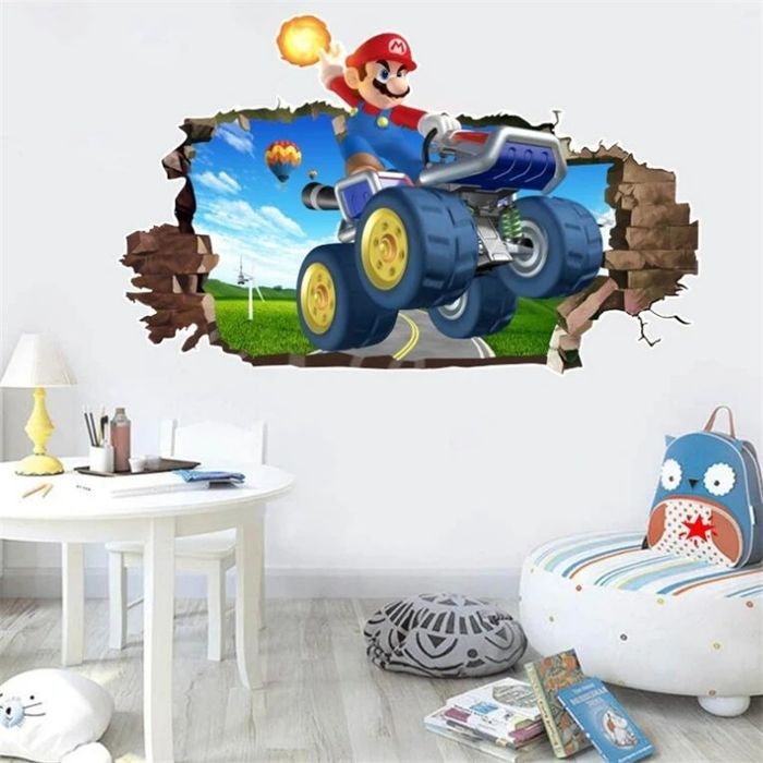 Autocolante parede super Mário BROS