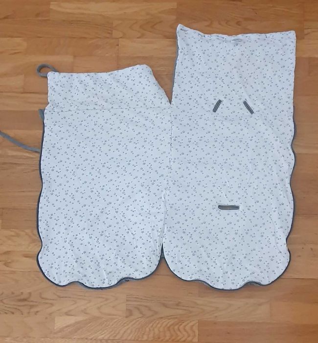 Ninho/cobertor para bebe em algodão cinza La Redoute