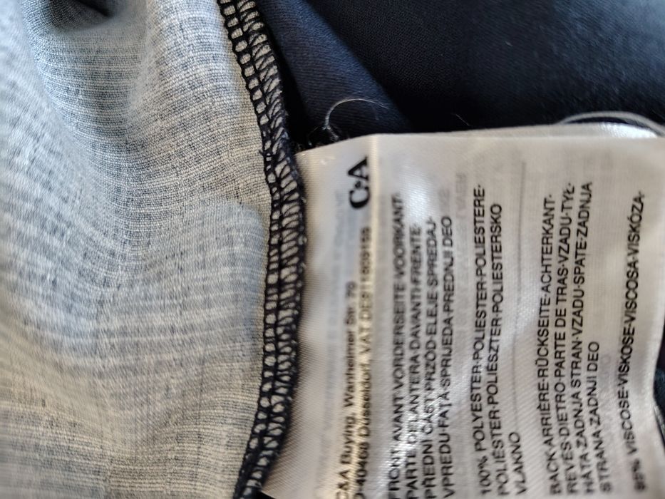 Elegancka bluzka,krótki rękaw,C&A,r.XXL