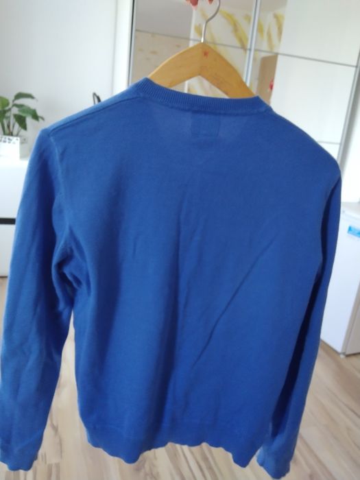 Niebieski sweter S