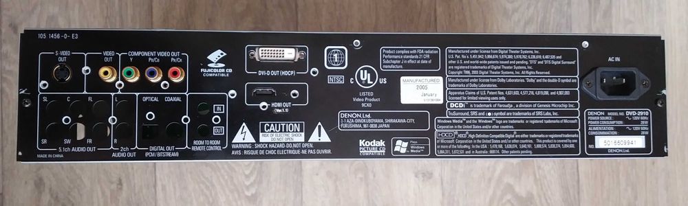 Разборка Denon DVD-2910 DVD Audio SACD HDCD CD