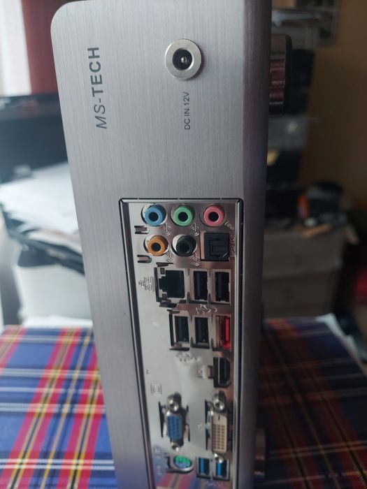 Mini PC  MS-tech mini komputer nie załącza się USB3 HDMI DVI VGA RJ45
