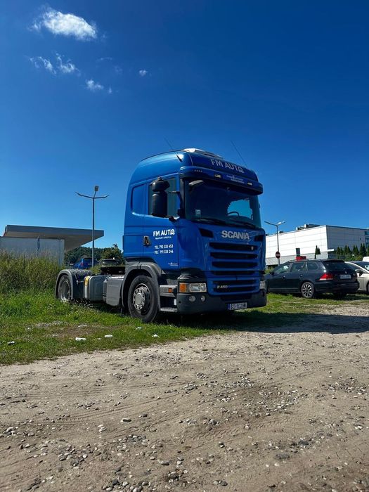 Scania SCANIA R450 EURO 6 | RETARDER | HYDRAULIKA | Klima postojowa z pilotem | 2015 | 1 050 000 KM  Hydraulika • Klimatyzacja postojowa • Dostępny od ręki