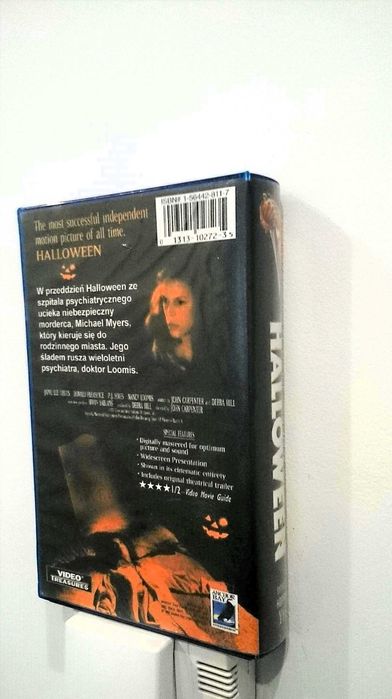 Halloween 1 , 2 , Punisher 1989 - vhs filmy kasety zestaw * HORROR