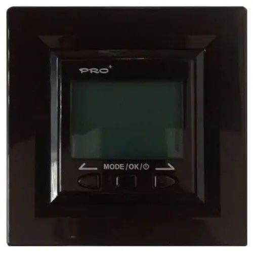 Терморегулятор для теплої підлоги. VEGA LTC 070 PROG Чорний