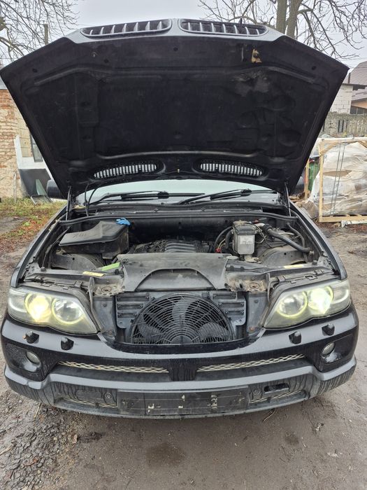 Розборка BMW E53 двигун M57N коробка форсунки турбіна генератор старте