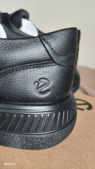 Ecco Move M czarne skórzane sneakersy rozm 44
