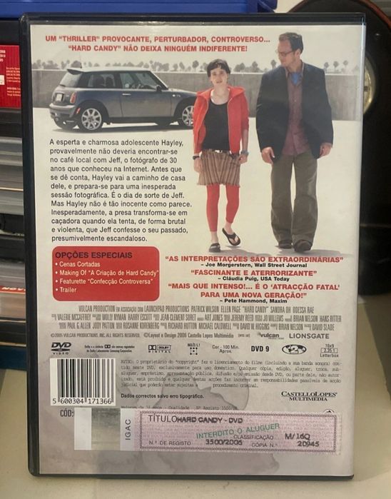 DVD   original hard candy