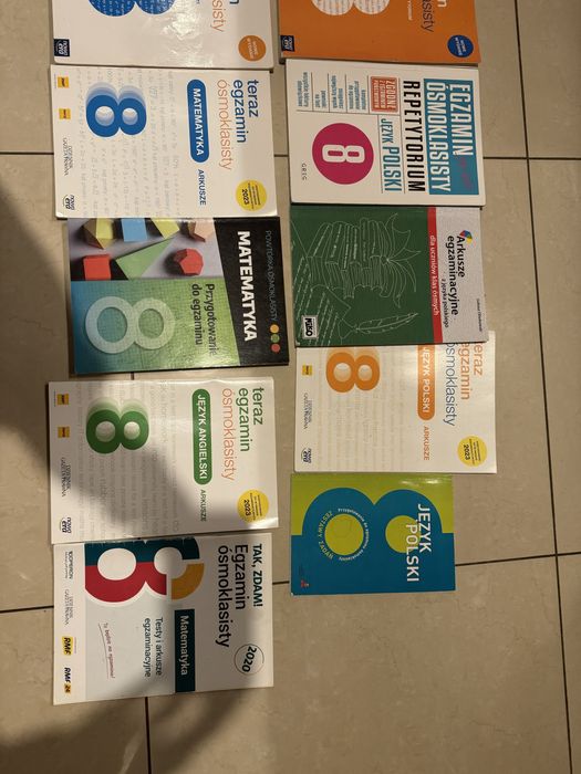 Repetytoria 8 klasa matematyka i angielski