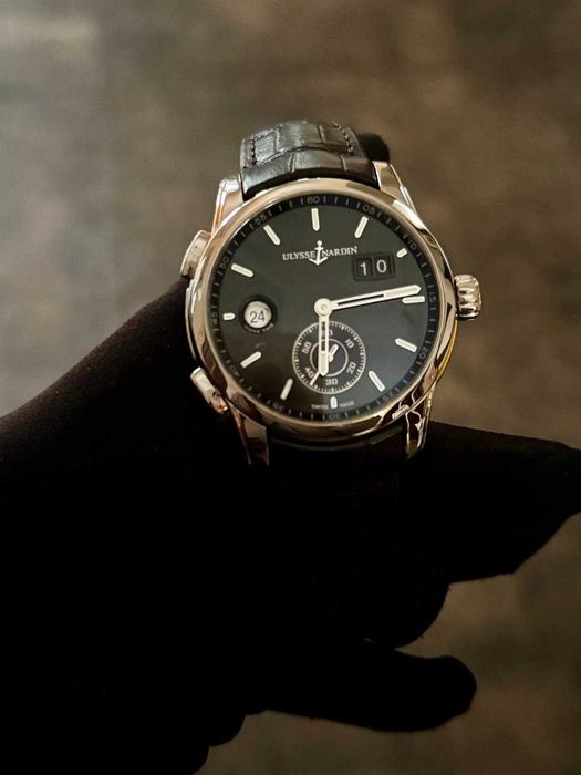 Швейцарские часы Ulysse Nardin Dual Time Manufacture 3343-126/92