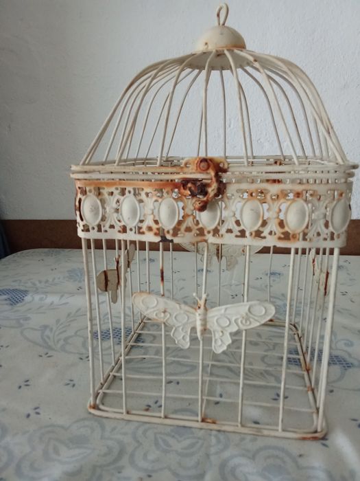 Gaiola em metal pequena