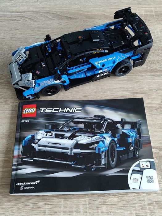 !!! LEGO Technic 42123 Mclaren Senna GTR !!! Kompletny
