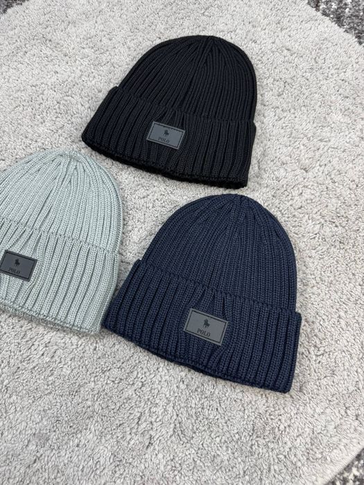 Чоловічі шапки Поло Ральф бавовняні