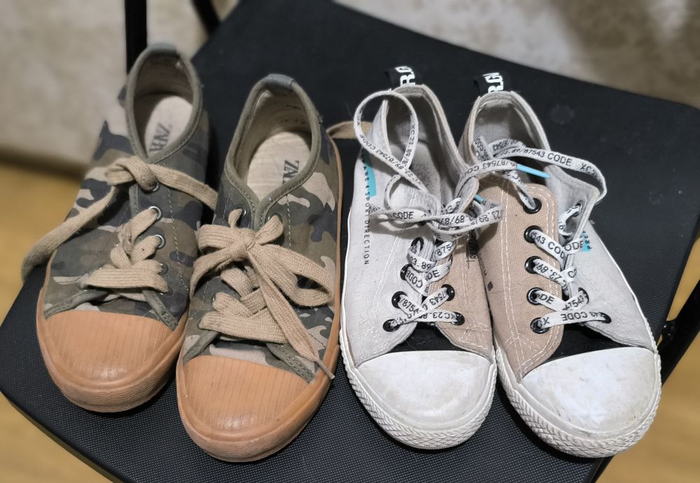 Dwie pary w cenie Trampki buty dla chłopca 34