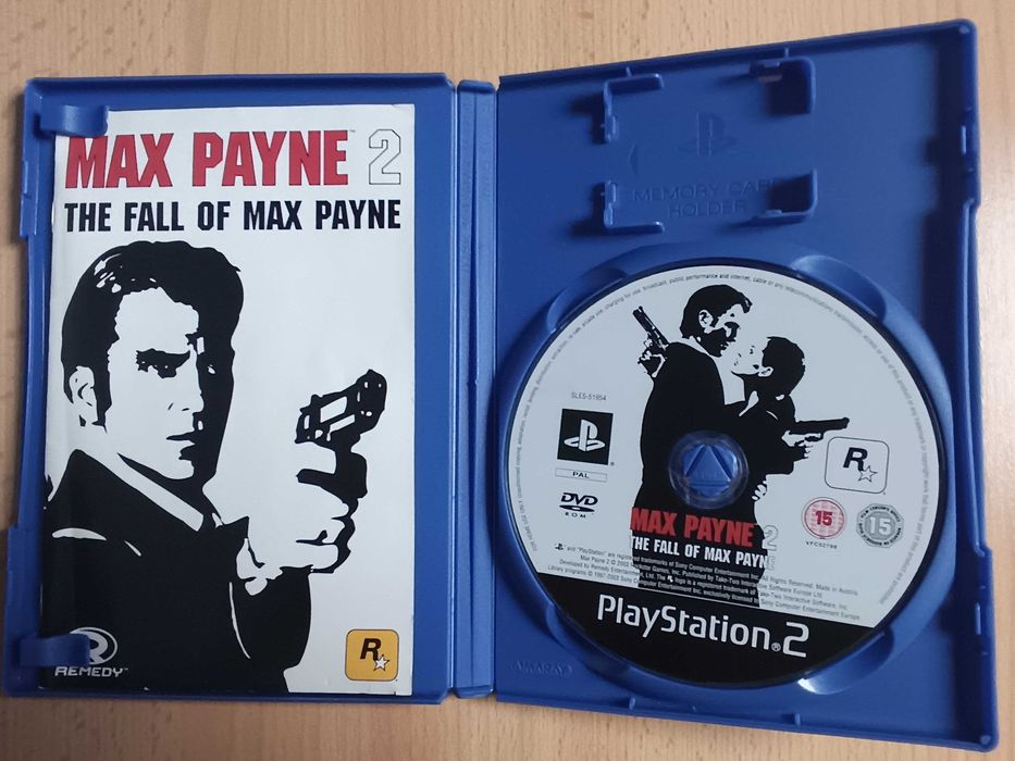 Max Payne II Playstation 2 PS2 angielska komplet (okladka-zdjecie)