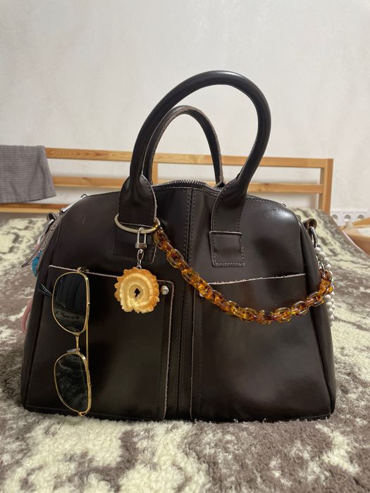 Сумка коричнева шоколадна а4