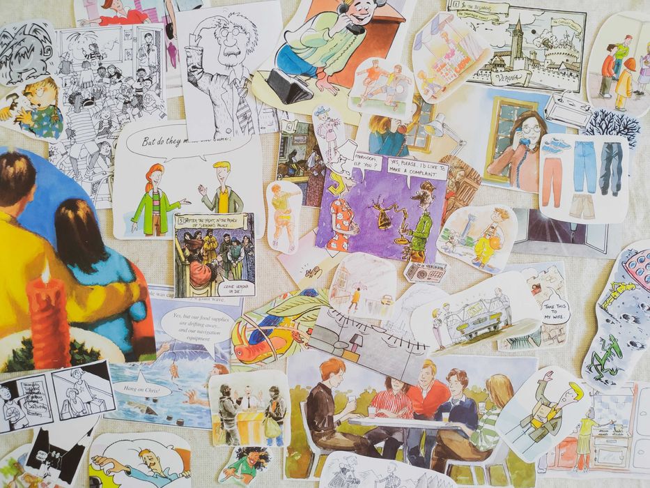 Pack de Ilustrações Para Diários, Colagens, Bullet Journals, Scrapbook