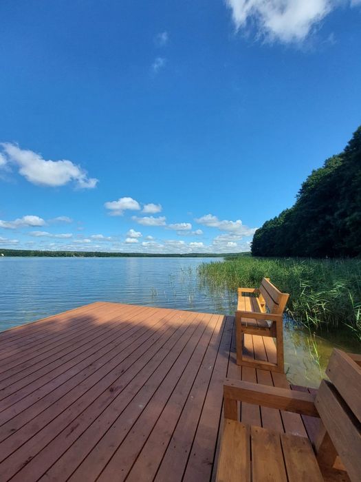 Wynajmę domek,pod brzozami nad jeziorem.