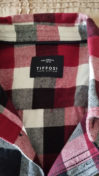 Camisa xadrez Tiffosi