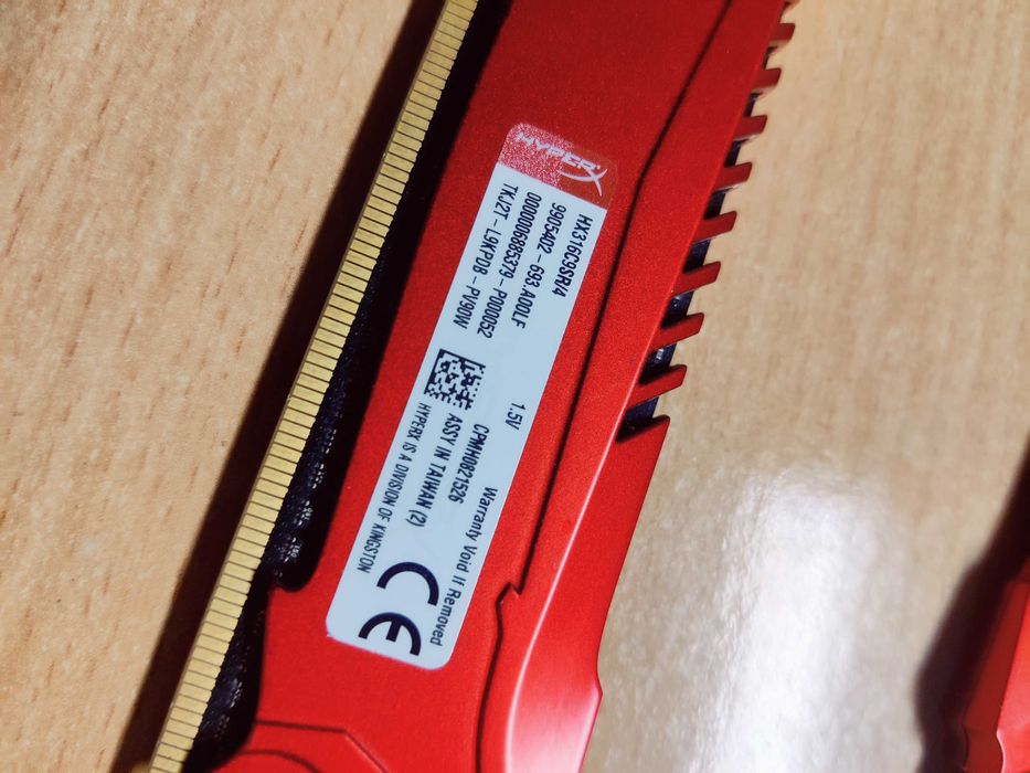 pamięć RAM DDR3 firmy Kingston HyperX  1600