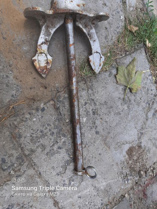 Якорь с нержавейки